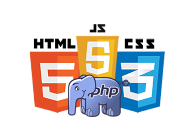 HTML, PHP, CSS, JS