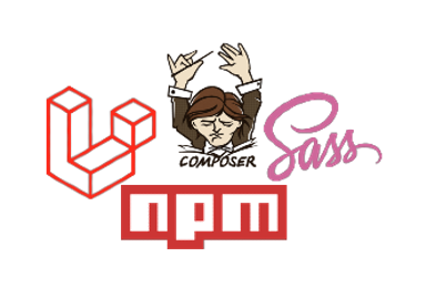 Laravel, NPM, Composer, SASS