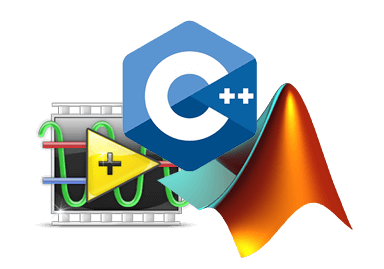 C, C++, Matlab, Labview